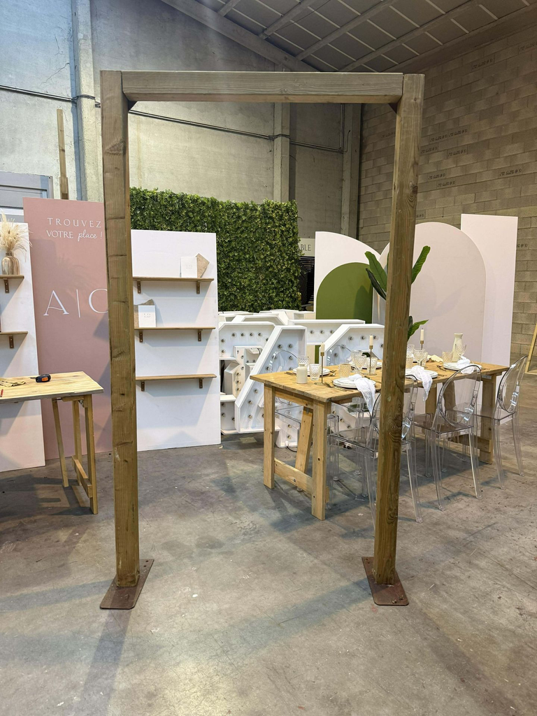 Arche rectangulaire bois