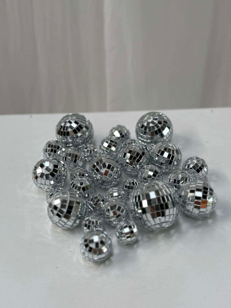 Pack de mini boules à facettes