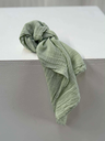 Serviette gaze de coton vert clair