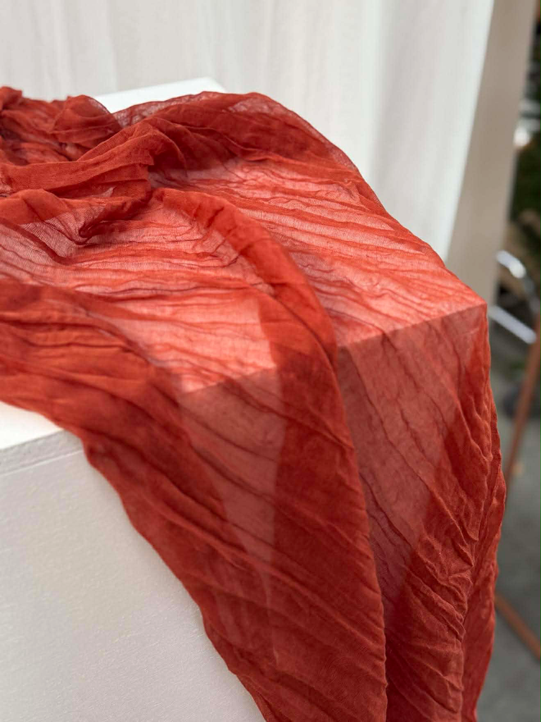 Chemin de table Terracotta