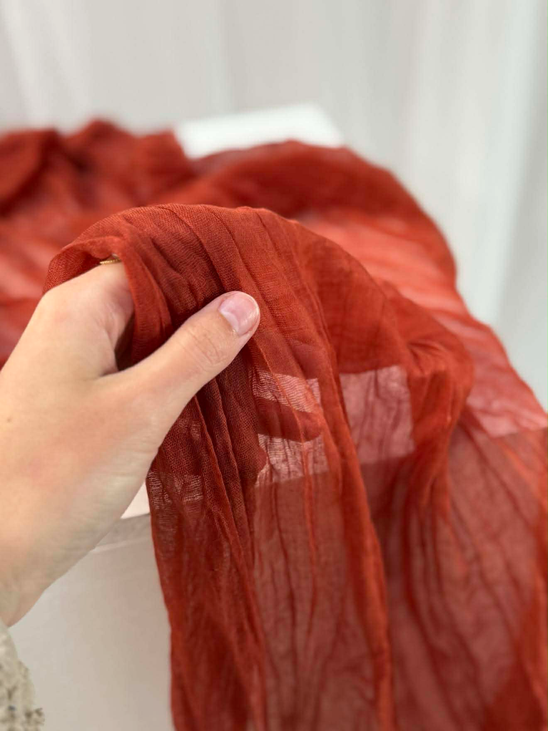 Chemin de table Terracotta