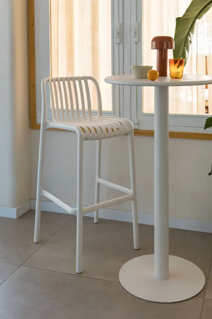 Tabouret blanc