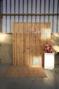 Lot de 3 colonnes modernes blanches