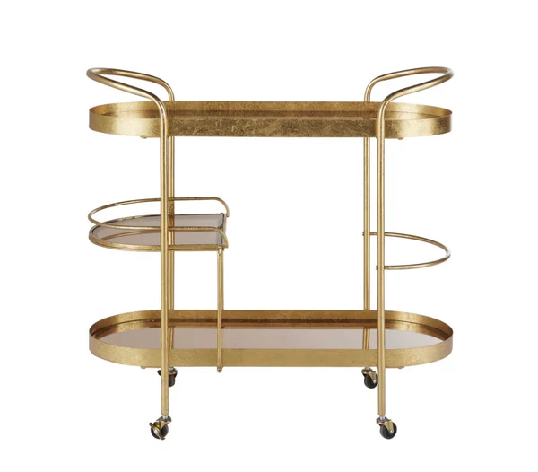 DESSERTE DORÉE MODERNE