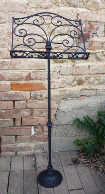 PUPITRE DE CÉRÉMONIE METALLIQUE