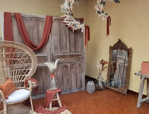 PORTES DE CÉRÉMONIE BOIS LARGES