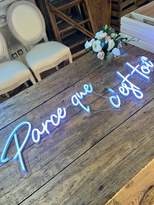 NÉON PARCE QUE C'EST TOI