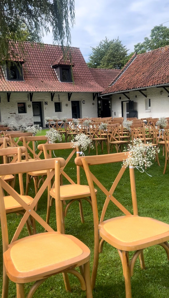 CHAISES BISTROT CROSS BACK