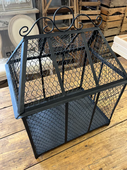 CAGE À OISEAU MÉTALLIQUE XL