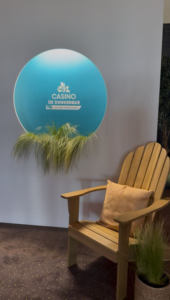 Panneau XXL jardinière circulaire