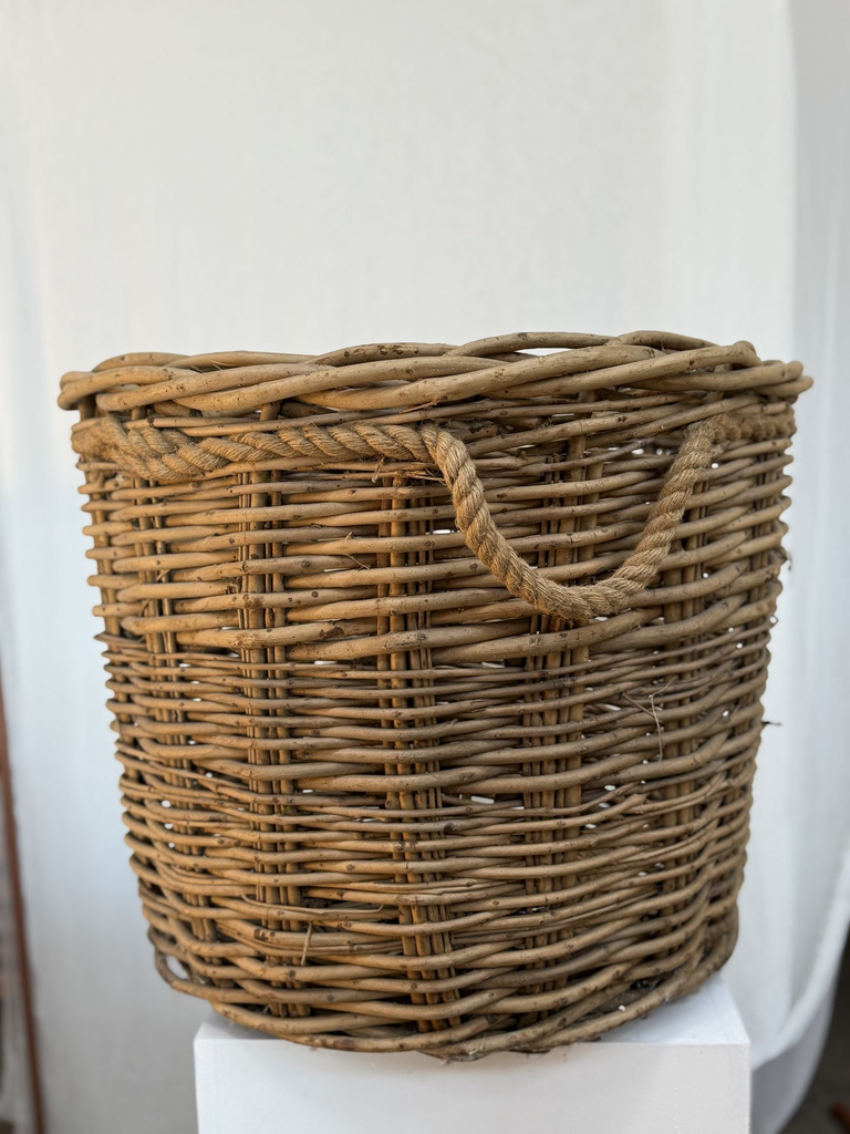 Panier osier grand modèle