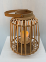 Lanterne osier grand modèle