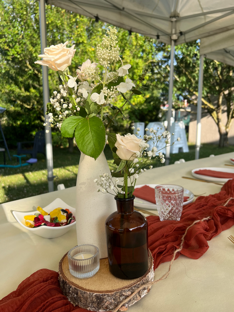 Vase apothicaire terracotta 