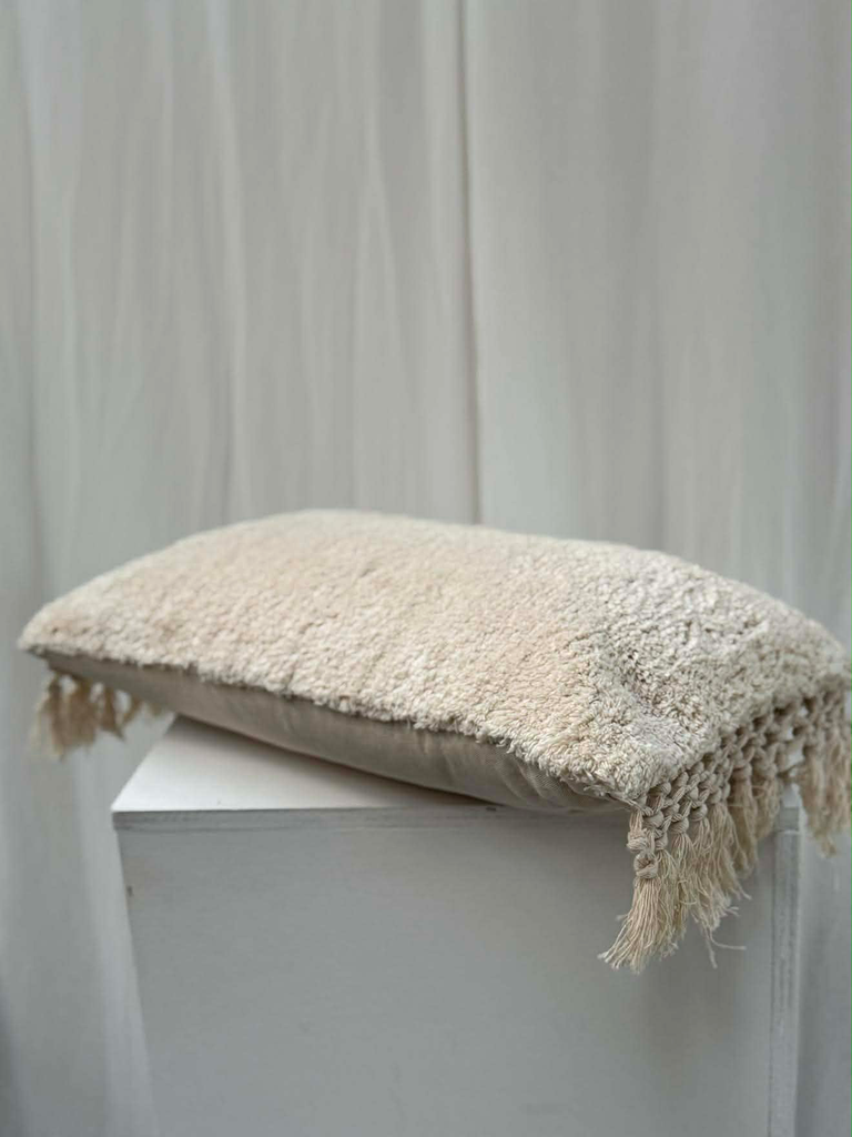 Coussin beige berbères