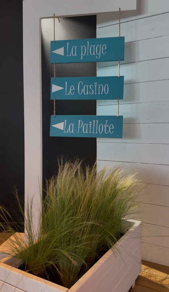 Panneau directionnel personnalisable 