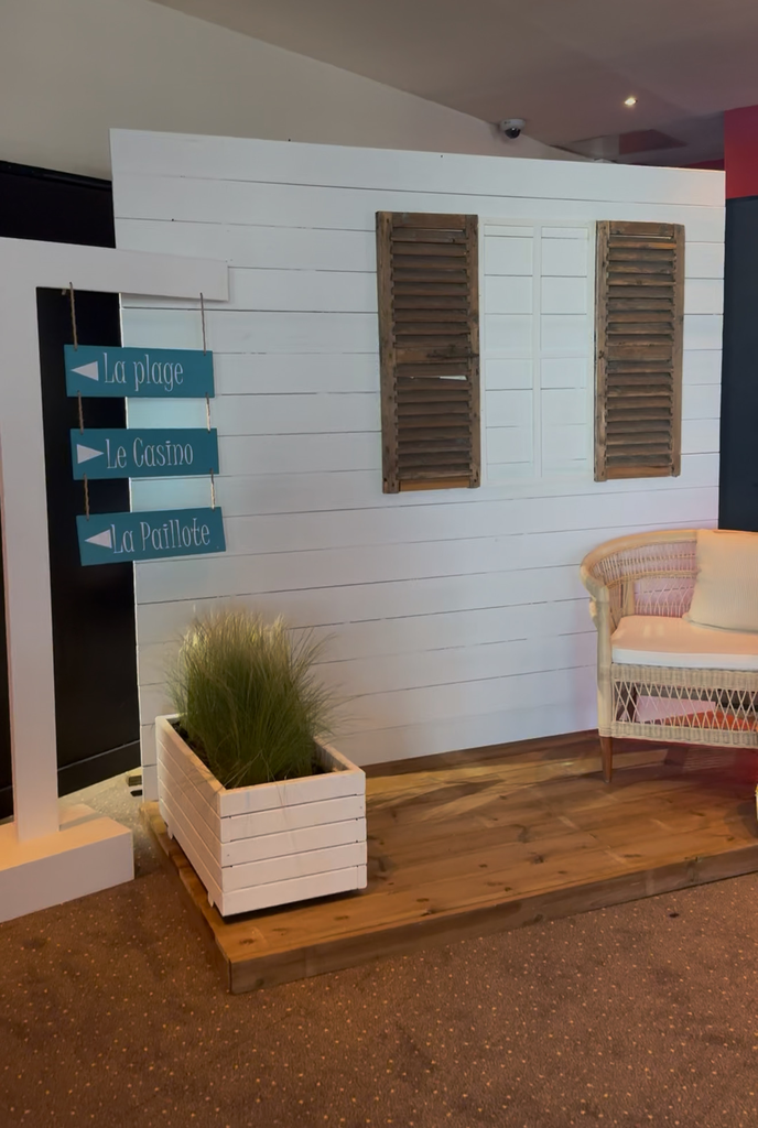 Fausse façade + terrasse