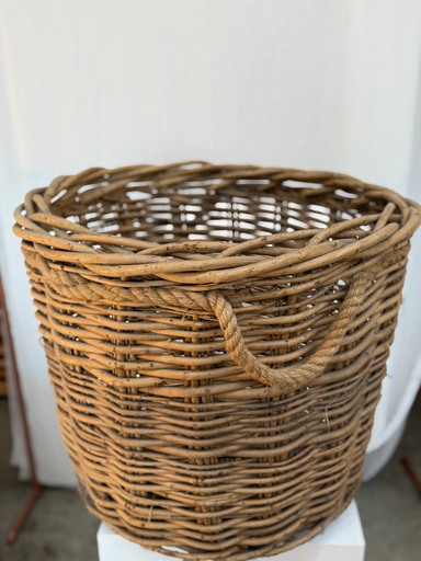 Panier osier grand modèle