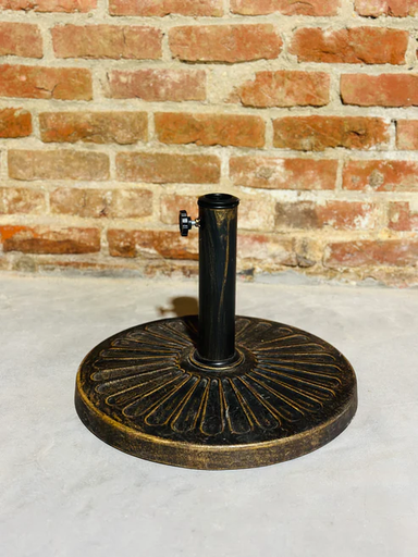 Pied de parasol cuivré