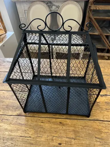 Cage à oiseaux métallique XL