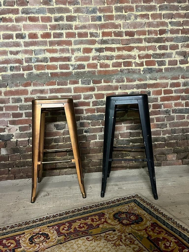 Tabouret tolix cuivre