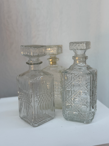 Carafe Whisky lot de 3