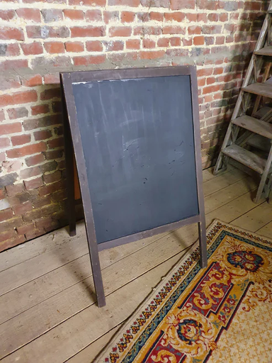 Stop trottoir bois foncé