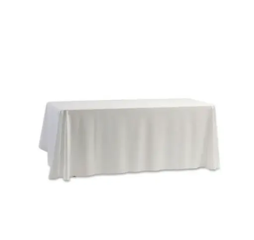 Nappe rectangulaire blanche