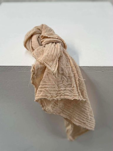 Serviette beige foncé